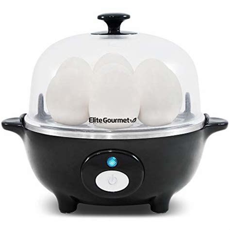 Getuscart Elite Cuisine Egc 007b Easy Electric Egg Poacher Omelet And Soft Medium Hard Boiled