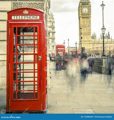 Iconic British Red Telephone Booths Editorial Image Cartoondealer