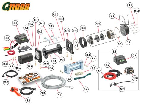 Badlands 12000 Winch Parts Diagram