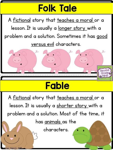 Printable Folktales For Third Grade