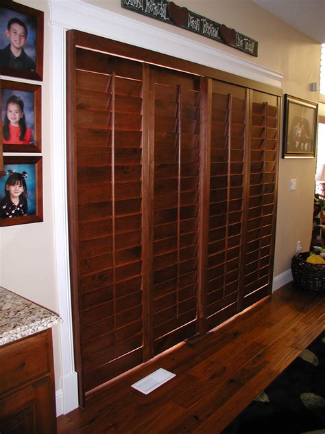 Bi-Pass on Sliding Door Shutters | Utah | Stanfield Shutter