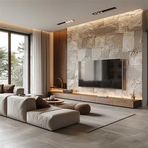 Accentuate Your Living Room with Premium Stone Wall Cladding • 333 ...