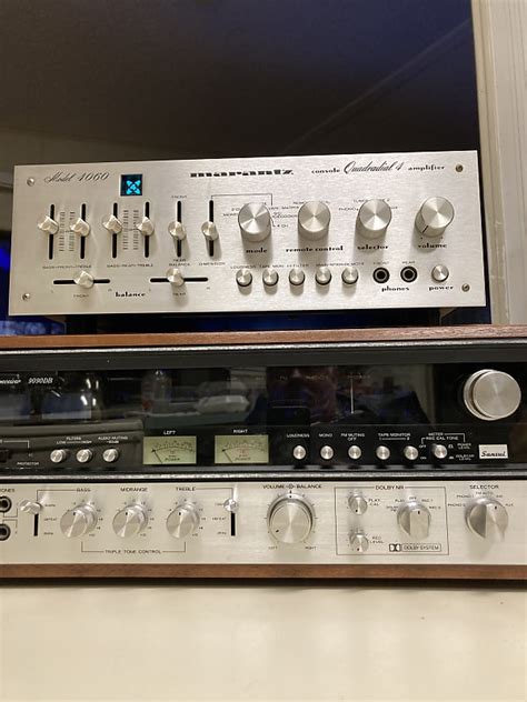 Marantz Quadrail Amplifier Brilliant Silver Reverb