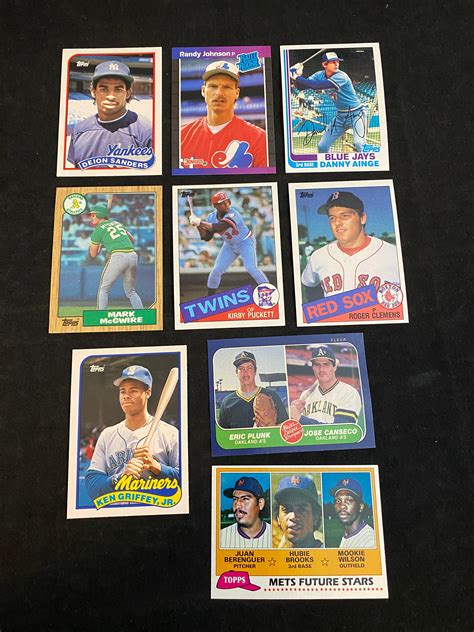 Lot S Baseball Rookie Cards