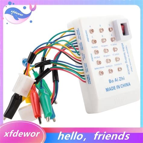 [xfdewor] 1pc 24v 36v 48v 60v 72v Electro Car E Bike Scooter Brushless Motor Controller Tester