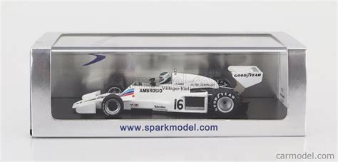 SPARK MODEL S1757 Echelle 1 43 SHADOW F1 DN8 N 16 EAST AMERICAN GP