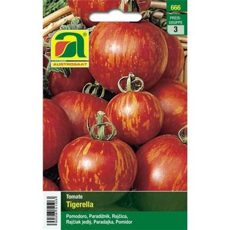 Austrosaat Tomate Tigerella Sachet Bloomling France