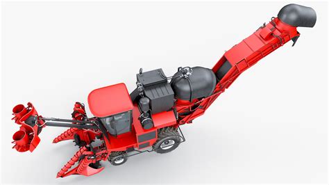 3d Cane Sugar Harvester Austoft 8010 Model Turbosquid 1714527