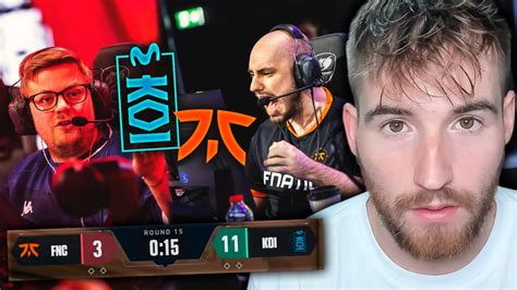 KOI IBA GANANDO 11 3 A FNATIC Y RESUMEN D3W3 VCT EMEA YouTube