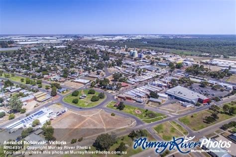 Aerial Of Robinvale Victoria