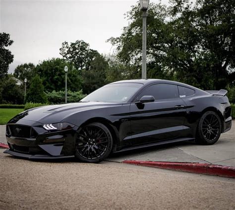 Shadow Black 2018 Ford Mustang