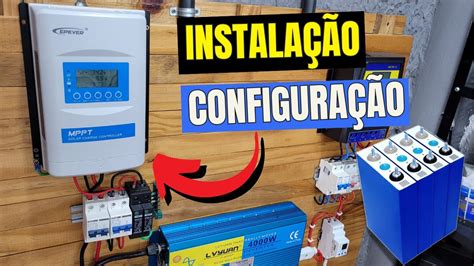 Epever MPPT XTRA 40A Como Ligar E Configurar O Controlador Para As