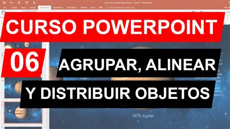 Agrupar Alinear Y Distribuir Objetos En Power Point Como Unir