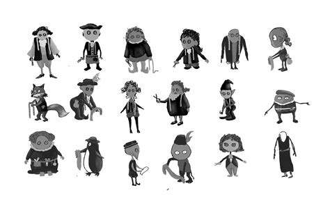 Tim Burton Style Character Design On Behance