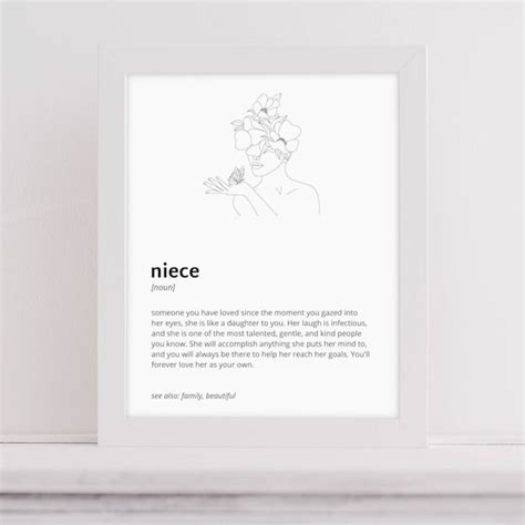 Niece Quote Etsy