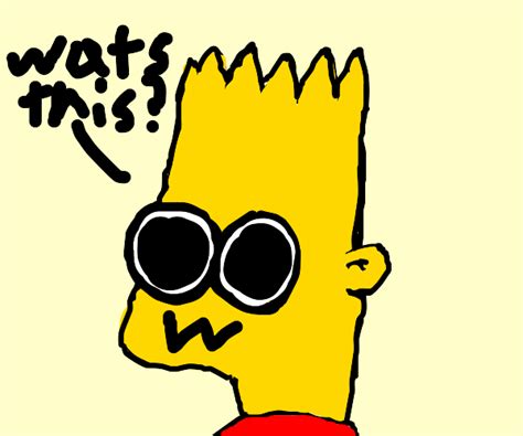 Bart Simpson Meme Face