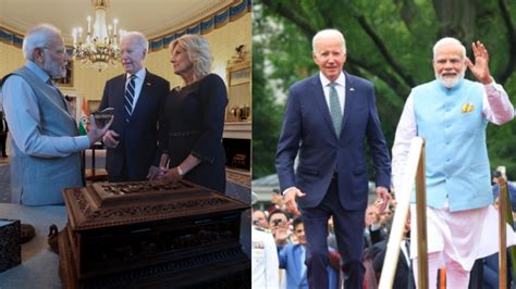 Narendra Modi America Visit Joe Biden Indian Diaspora Program गिफ्ट डिप्लोमेसी मोदी बाइडेन की