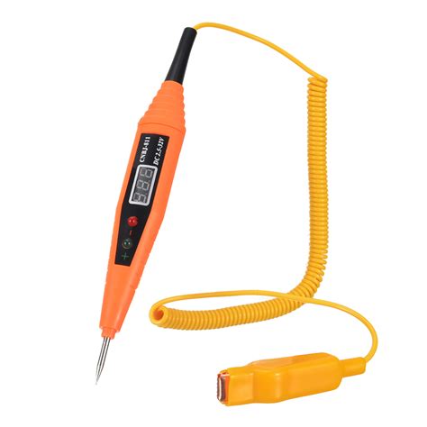 V Car Digital Electric Voltage Tester Pen Probe Detector