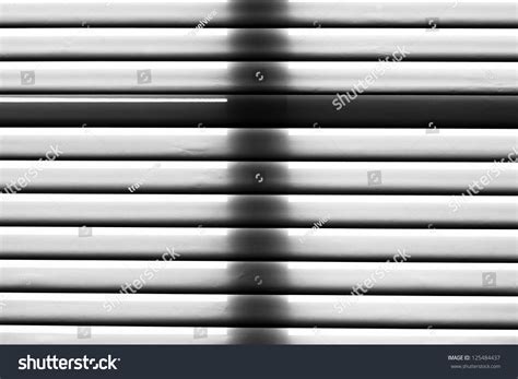 Shadow Shutter Blind Showes Harmonic Cross Stock Photo 125484437