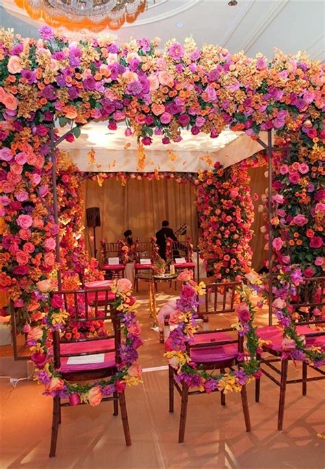 Outdoor Wedding Decor Asian Bride Magazine Indian Wedding Flowers