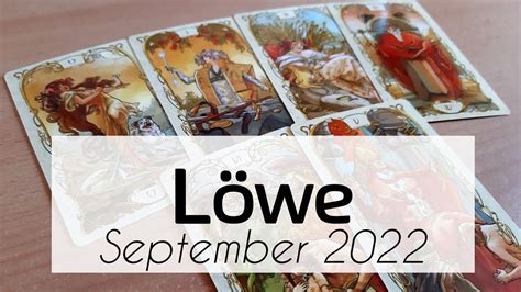 LÖWE September 2022 Erfolg NeubeginnEine Schicksalswende Tarot