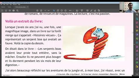 Chapter Pt Final Part Le Plaisir De Lire Cbse French Class Entre