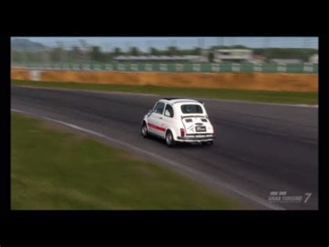 Gran Turismo 7 Tsukuba Circuit Time Trial 1970 Fiat Abarth 595 YouTube