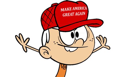 Lincoln Loud Wears Make America Great Again Hat By Vlogbj On Deviantart