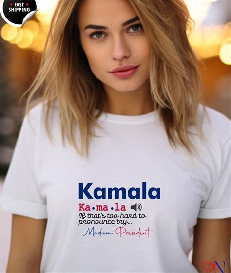 Kamala Madam President Harris Walz Supporter T Liberal Tee