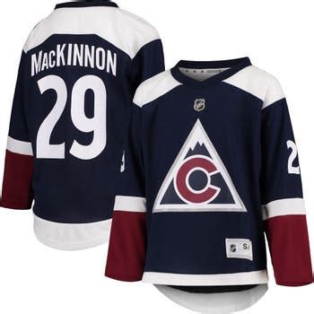 Outerstuff Youth Nathan MacKinnon Navy Colorado Avalanche Alternate ...