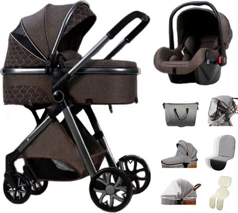 Homesell Yazoco Kinderwagen 3 In 1 Loops Wandelwagen Set Incl