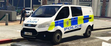 British Transport Police Livery For The Ford Transit Custom 10 Fs19 Fs17