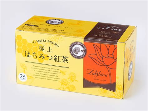 はちみつ紅茶 極上はちみつ入り紅茶 ティーバック 25個入 ラクシュミー 神戸 世界の人気ブランド