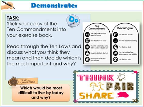 The Ten Commandments / Decalogue | Teaching Resources