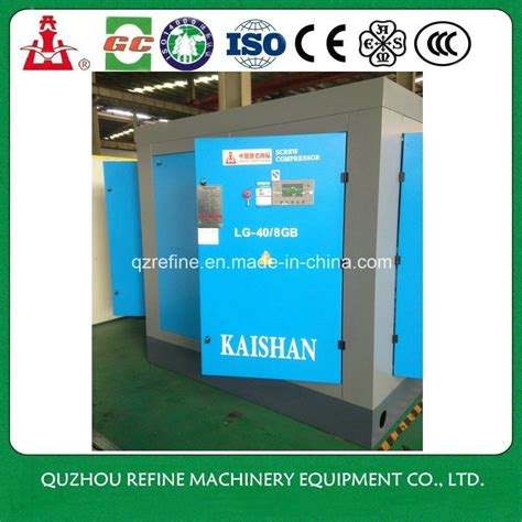 Kaishan Lg Gb Hp Cfm Bar Screw Air Compressor China Screw