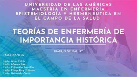 Teorías De Enfermería De Importancia Histórica