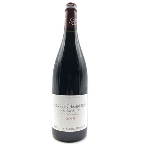 Alain Burguet Gevrey Chambertin Mes Favorites Vieilles Vignes 2015