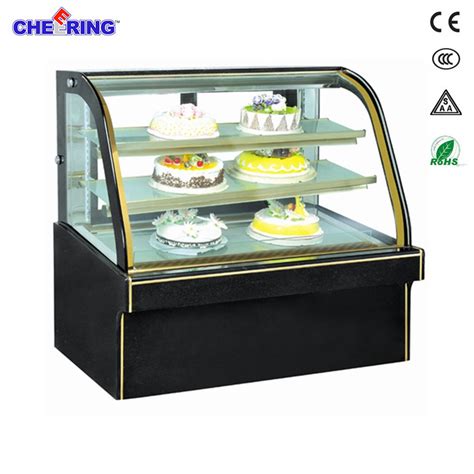 Cheering Factory Commercial Use Cake Display Showcase Fridge Marble