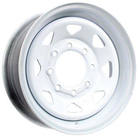 16x6 8 6 5 White Spoke Steel Trailer Wheel Trailer Set Go