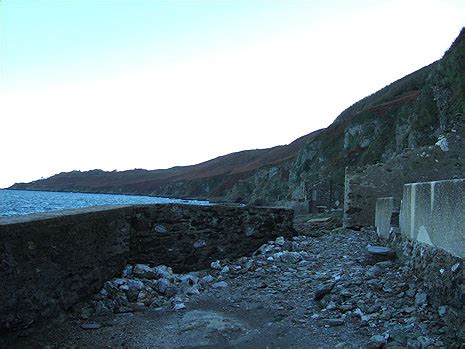 bbc devon  pictures hallsands village gallery