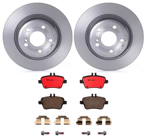 Brembo Rear Brake Kit Ceramic Pads Disc Rotors For Mb R Slk