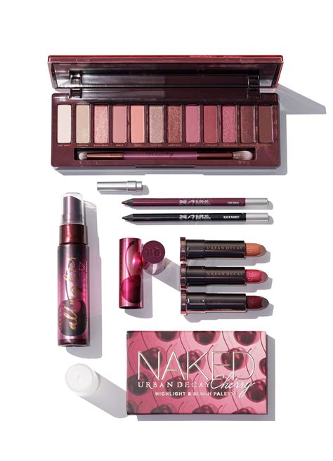 Urban Decay Naked Cherry Collection Review Swatches The Beauty Look