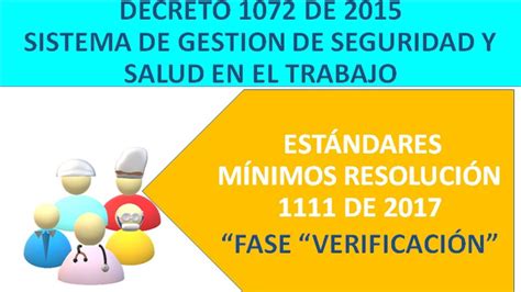 EstÁndares MÍnimos De La ResoluciÓn 1111 De 2017 VerificaciÓn Youtube