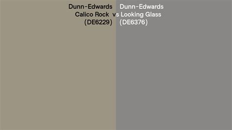 Dunn Edwards Calico Rock Vs Looking Glass Side By Side Comparison