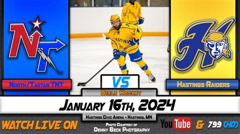 HCTV SPORTS Hastings Girls Hockey Vs North Tartan TNT 1 16 23 YouTube