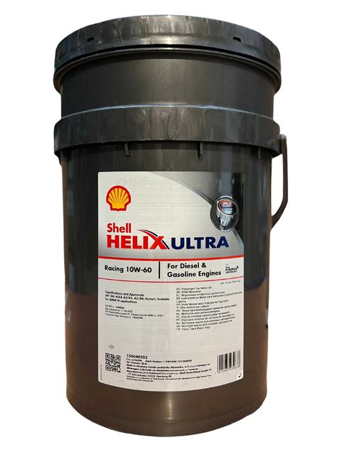 Shell Helix Ultra Racing W Liter G