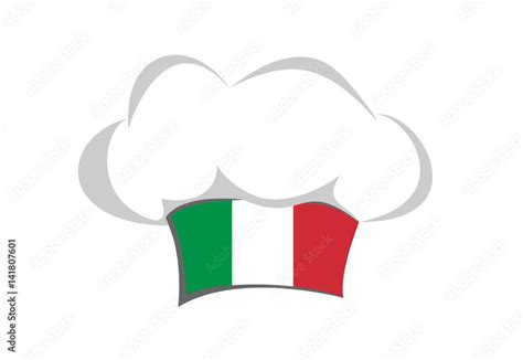 Italian chef hat Stock Illustration | Adobe Stock