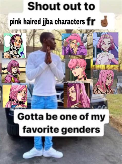 Pink Haired Jjba Characters😍😍 In 2023 Jojo Anime Jojo Bizarre Jojo