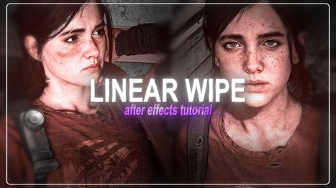 Linear Wipe Transition After Effects Youtube