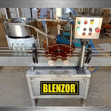 Blenzor Stainless Steel Automatic Glass Bottle Metal Crown Capping